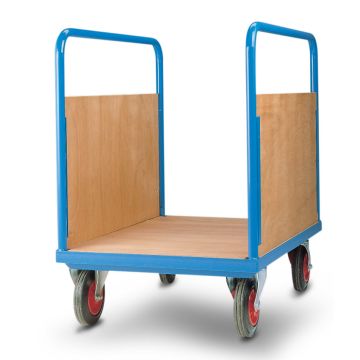 Long Goods Platform Truck - Timber Sides